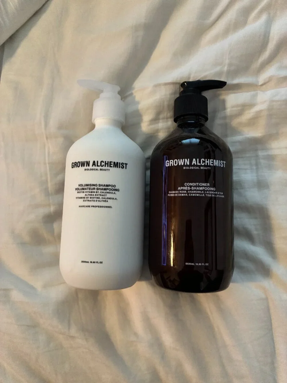 New Grown Alchemist Shampoo and Conditioner